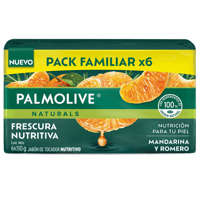 Palmolive Mandarina & Romero 6 x 110 g