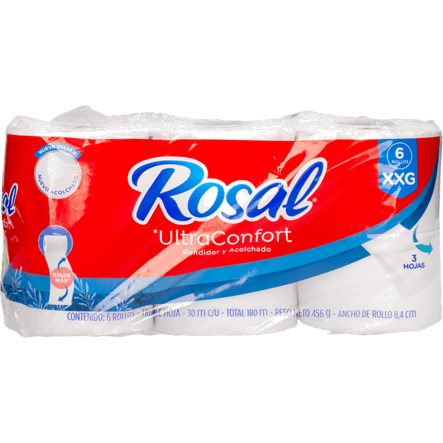 Rosal Papel Higiénico Pack 6 x 30 m