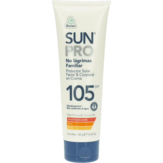 Sunpro Protector Solar Spf15 Familiar 120 g