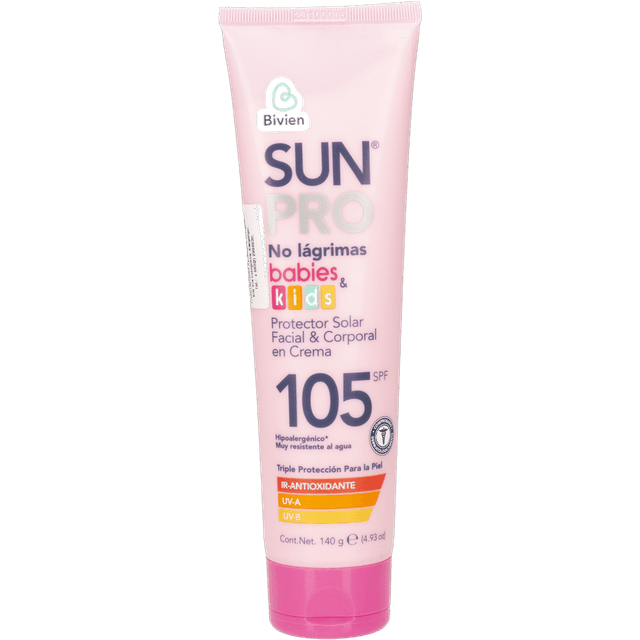 Sunpro Protector Solar Spf105 Babies & Kids 140 g
