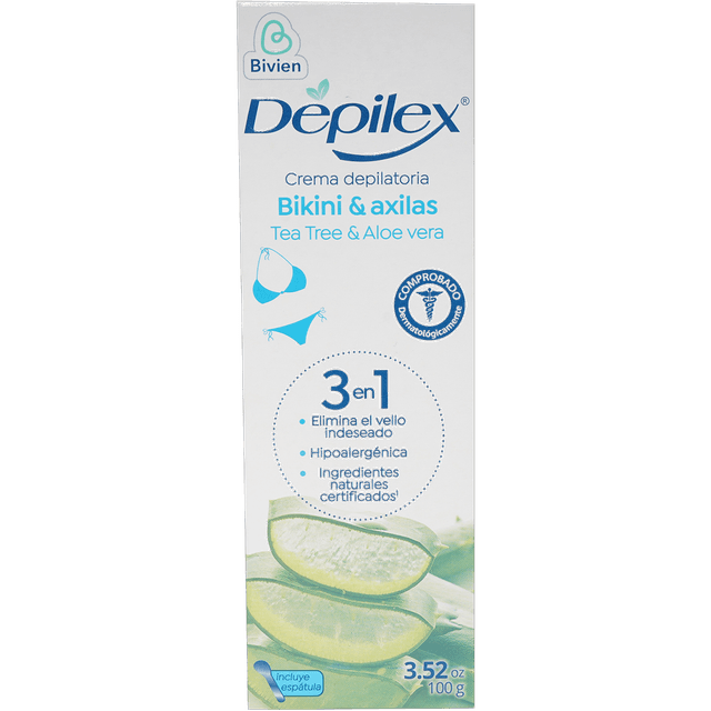 Depilex Crema Depilatoria Corporal Bikini y Axilas 100 g