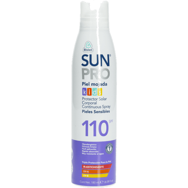 Sunpro Protector Solar Continuous Spray Spf110 180 ml