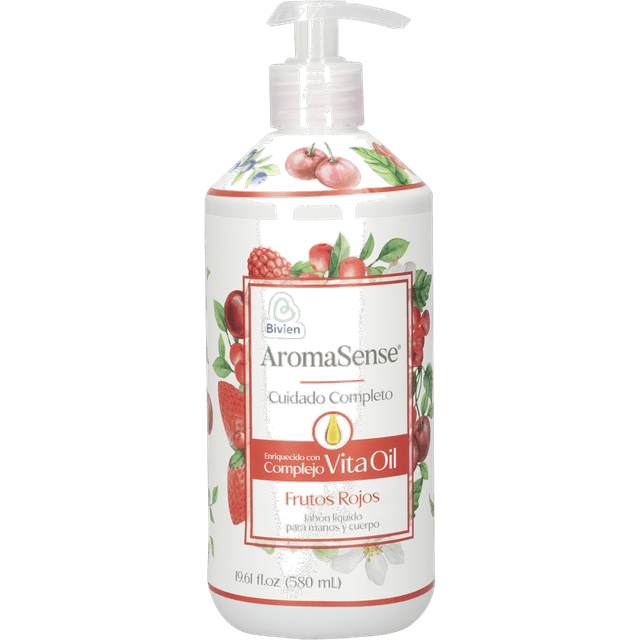 Aromasense Jabón Líquido Frutos Rojos 580 ml