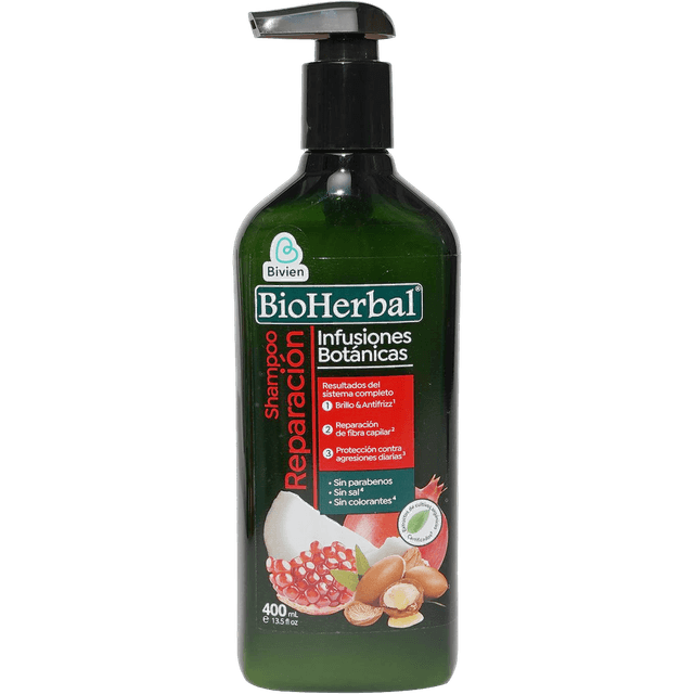 Shampoo Bioherbal Reparación 400 ml