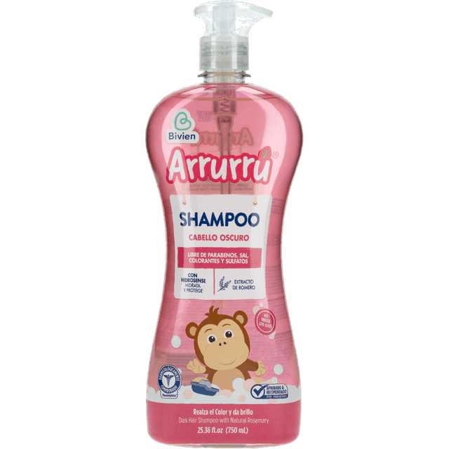 Arrurrú Shampoo Cabello Oscuro 750 ml