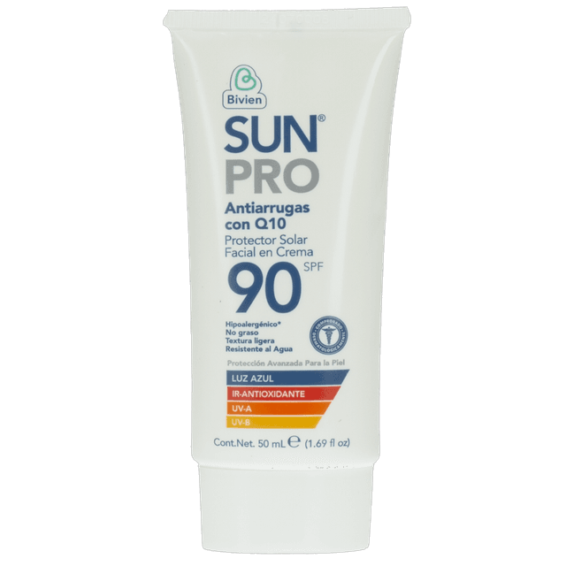 Sunpro Facial Uva Azul Spf90 50 ml