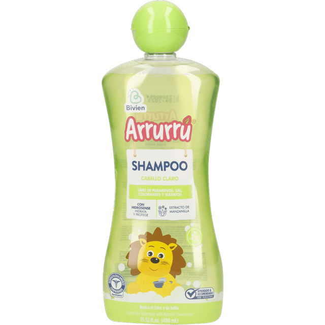 Arrurrú Shampoo Cabello Claro 400 ml
