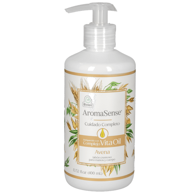 Aromasense Jabón Líquido Avena 400 ml