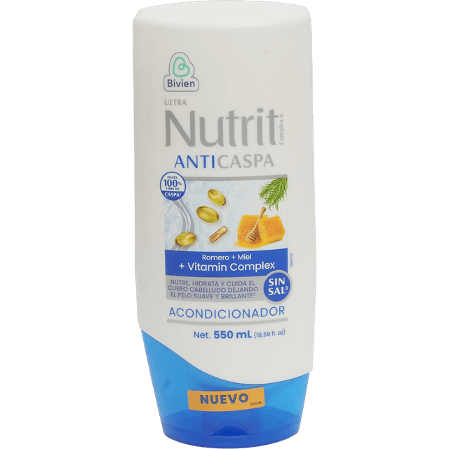 Acondicionador Nutrit Anticaspa 550 ml