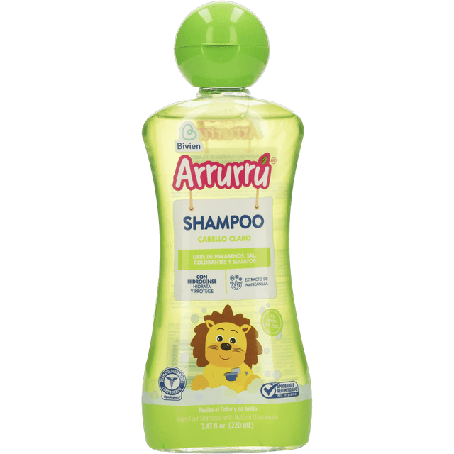 Arrurrú Shampoo Cabello Claro 220 ml
