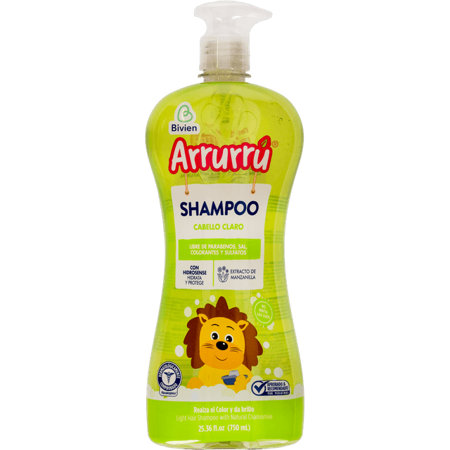 Arrurrú Shampoo Cabello Claro 750 ml