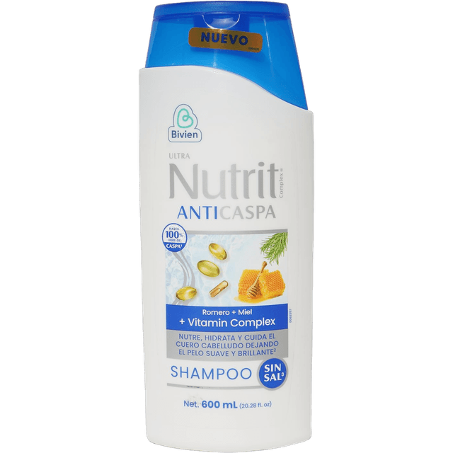 Shampoo Nutrit Anticaspa 600 ml