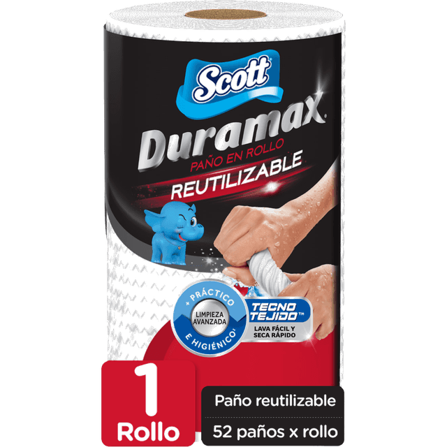 Scott Toalla Cocina Reusable Duramax 52 u