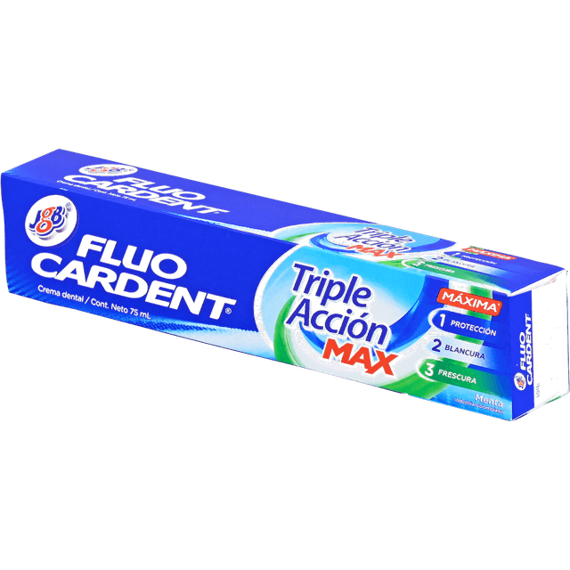 Fluocardent Crema Dental Triple Acción Max 75 ml