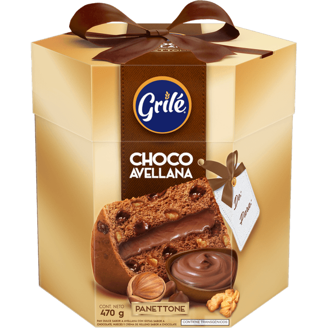 Grile Panettone Choco Avellana 470 g