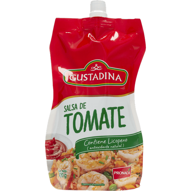 Gustadina Salsa Tomate Doypack 400 g