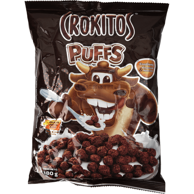 Crokitos Bolitas Sabor Chocolate 180 g
