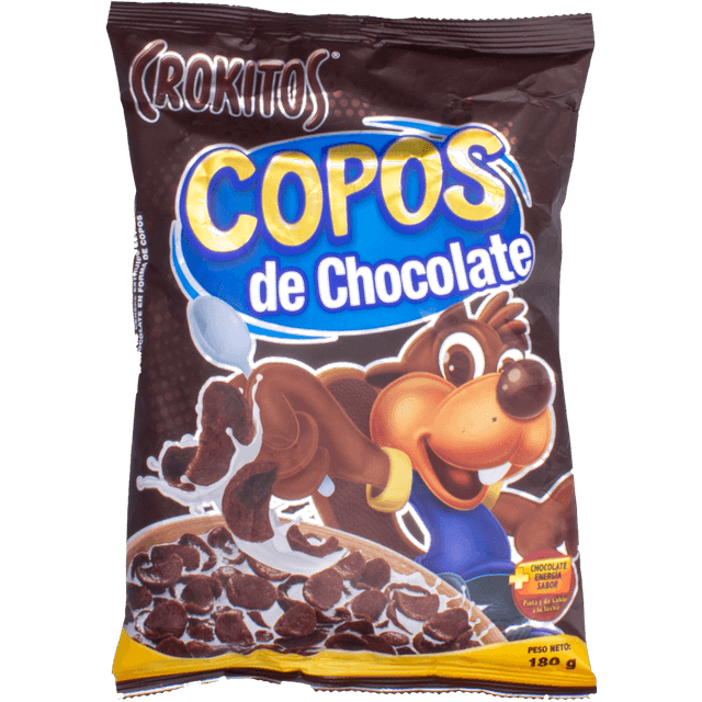 Crokitos Copos de Chocolate 180 g