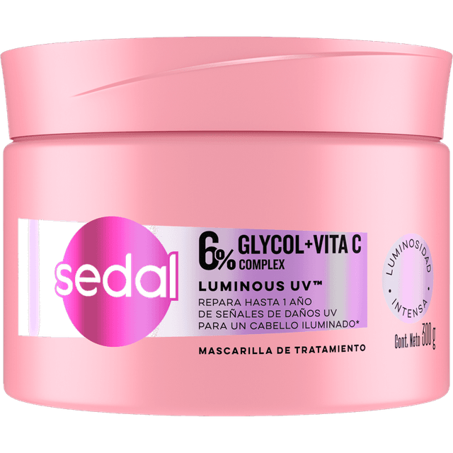 Sedal Máscara Tratamiento Luminoso Uv 300 ml