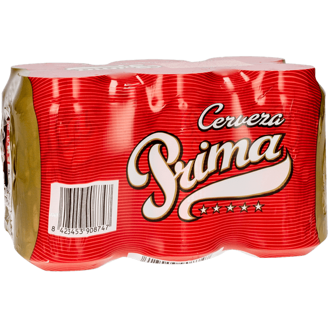 6 Pack Prima Cerveza 6 x 330 ml