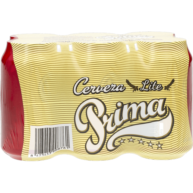 6 Pack Prima Lite Cerveza 6 x 330 ml